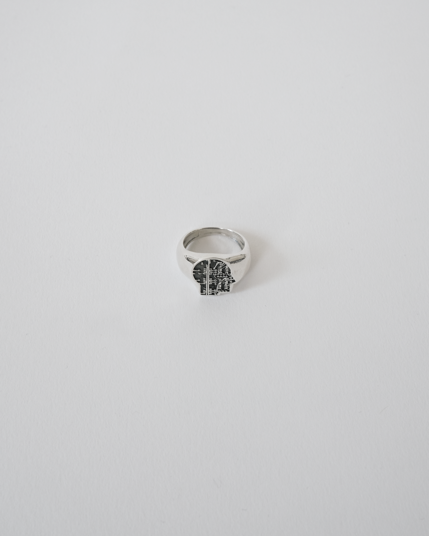 Cerebral Ring (Solid 925 Silver)