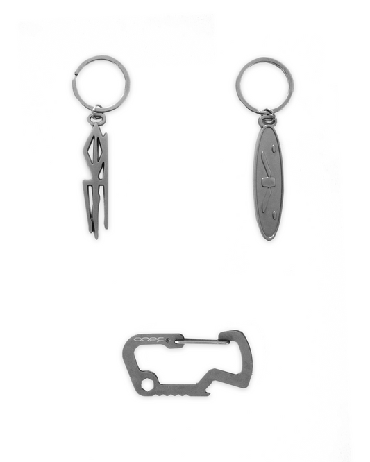 Dual Keychain Carabiner