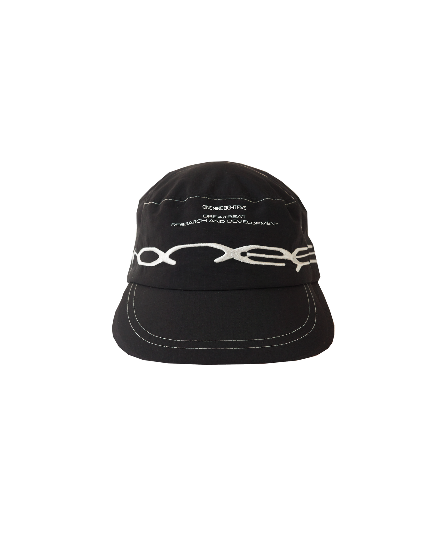 BRD 2 Panel Nylon Technical Hat (Contrast Stitching)
