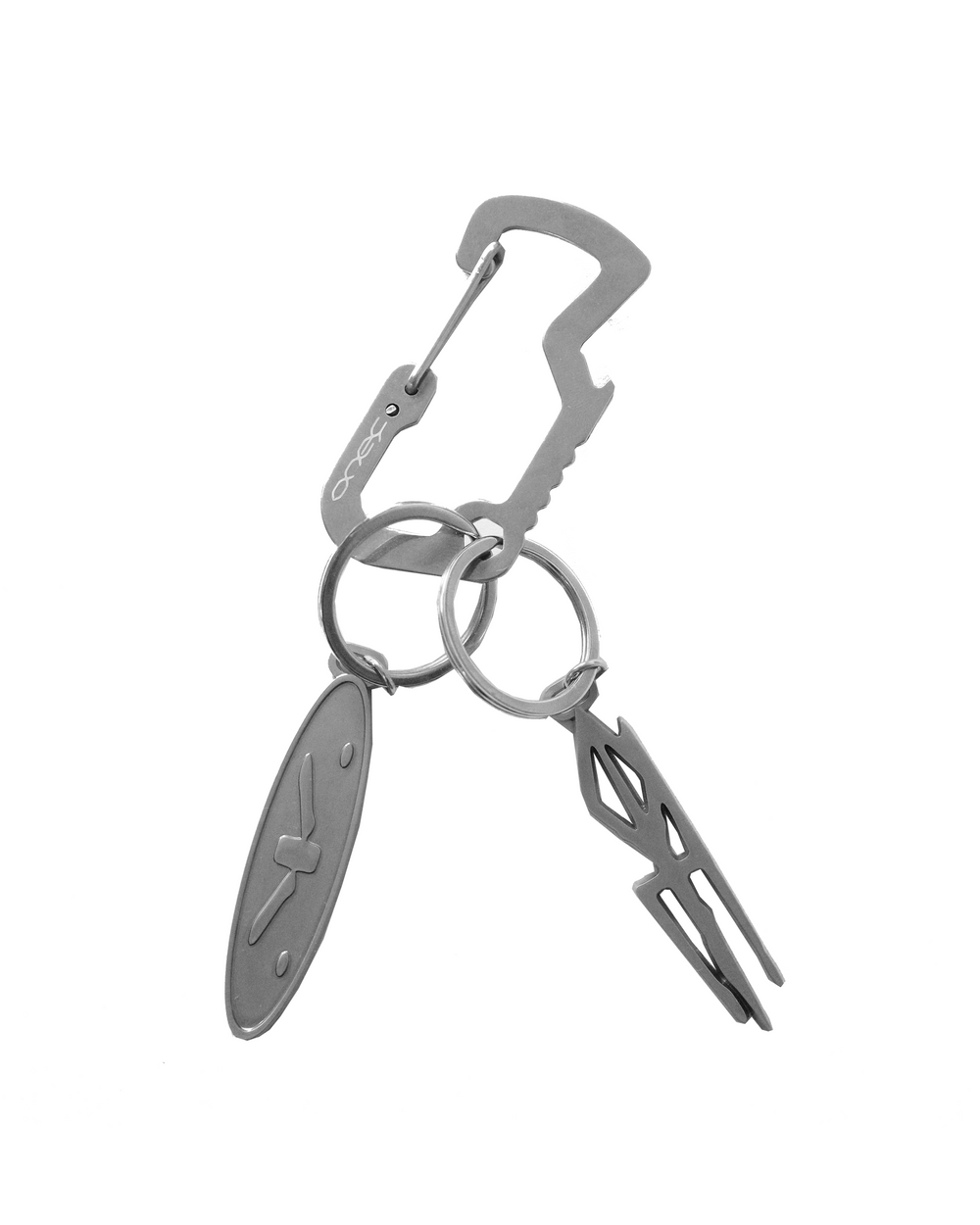 Dual Keychain Carabiner