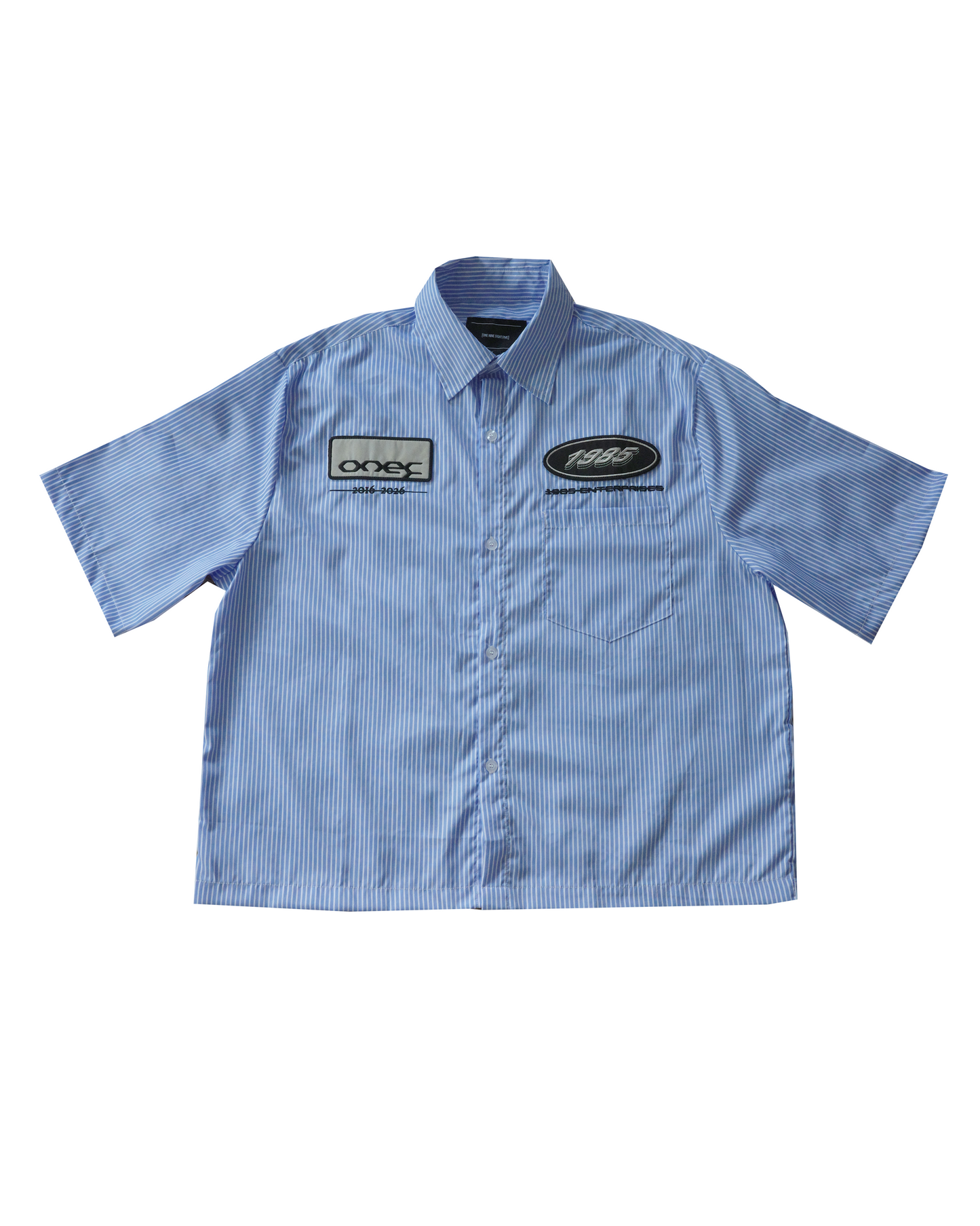 Blue Stripe SS Work Shirt