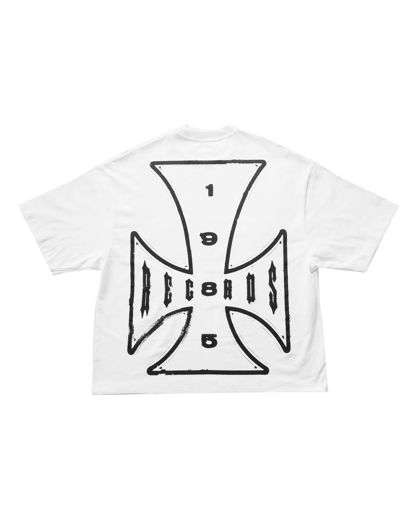 Crucifix LOGO SS T (White)