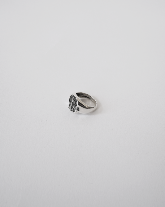 Cerebral Ring (Solid 925 Silver)