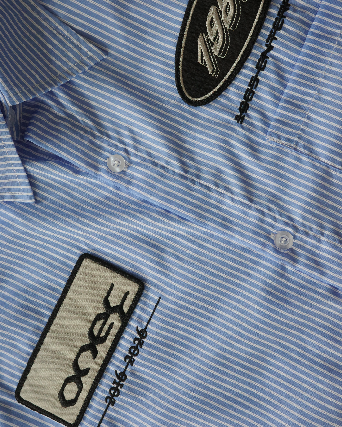 Blue Stripe SS Work Shirt