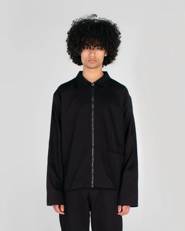 Patch Zip Overshirt LS