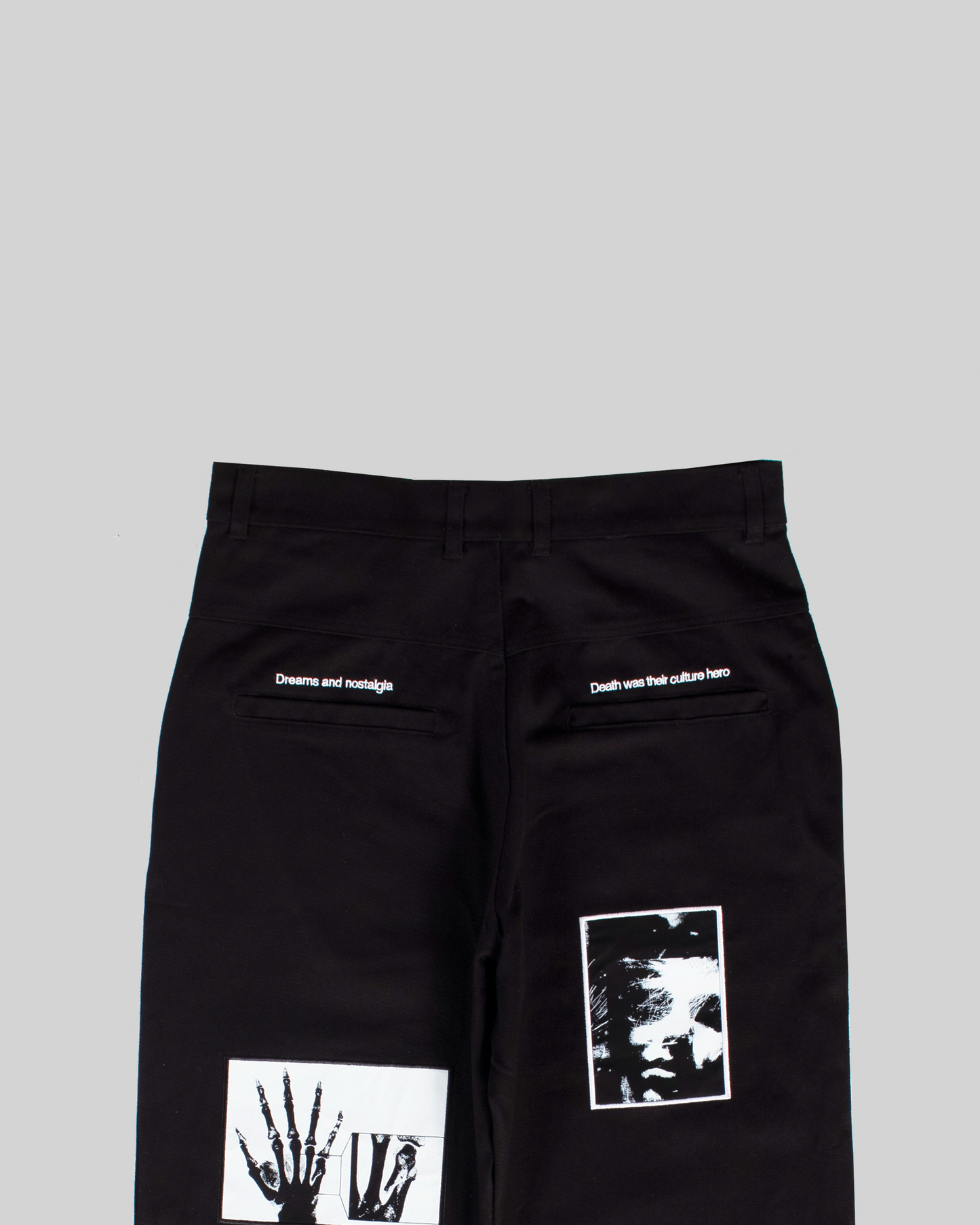 Patch Zip Pants